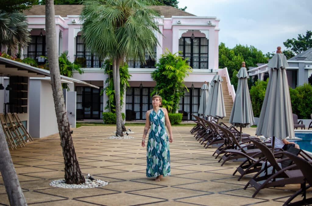Joanna w resorcie na Koh Samui.