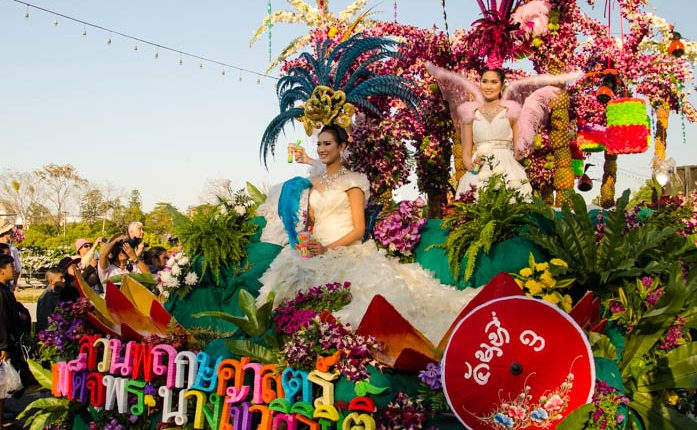 Chiang Mai Flower Festival Parade | The Blond Travels